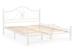 Кровать Мэри 2 160х200 белая (166x211x107)
